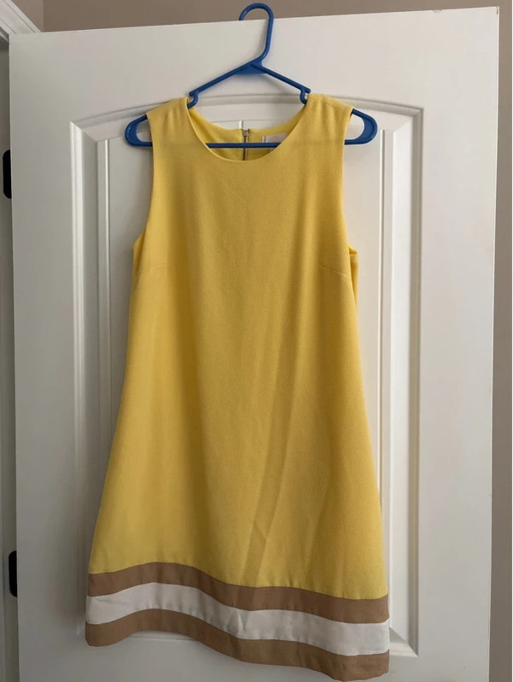 Charming Charlie yellow sleeveless dress size small